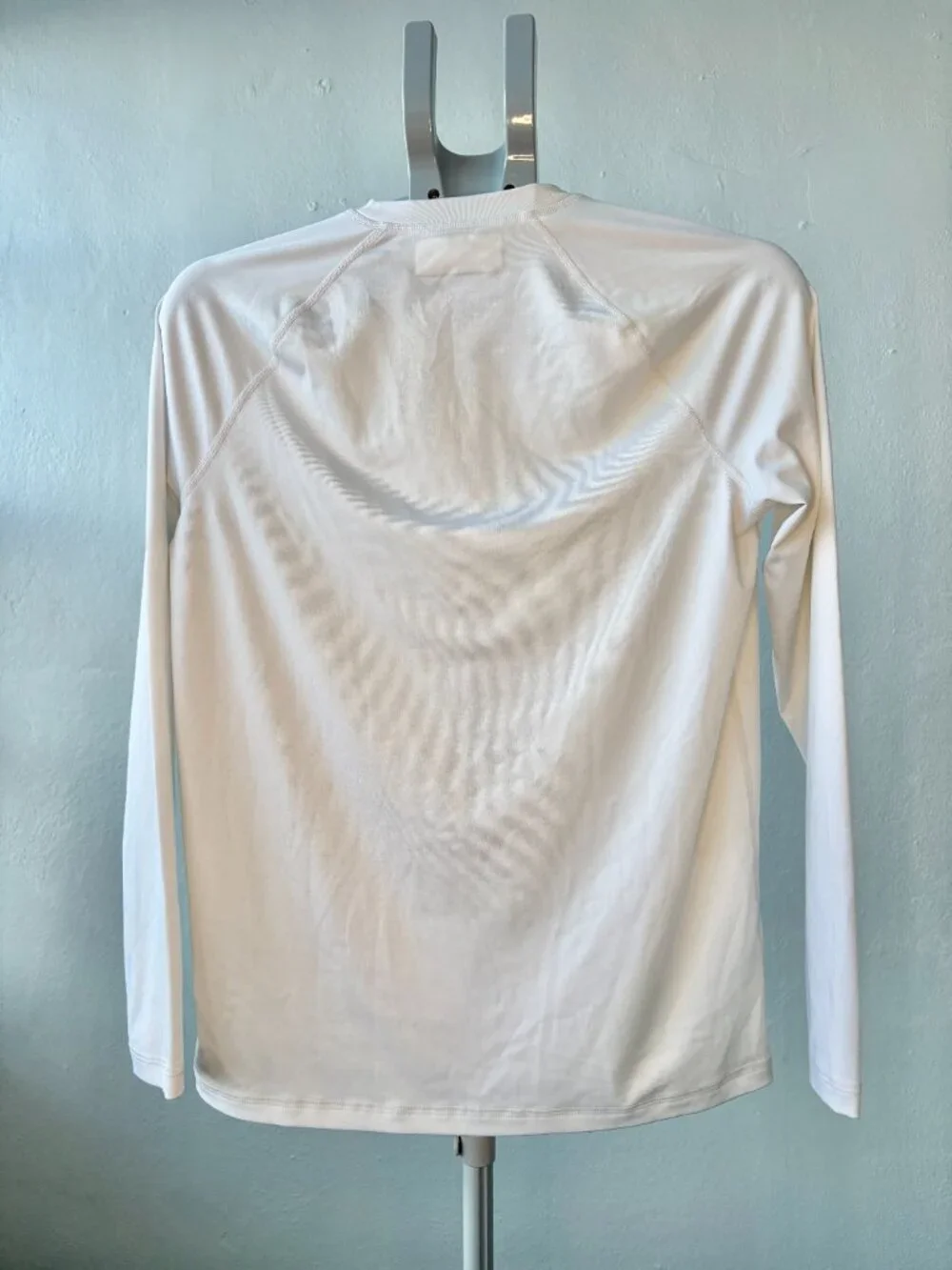 Abercrombie Kids White UPF 40+ Rash Guard Swim Shirt 15/16 XL Youth Blokecore